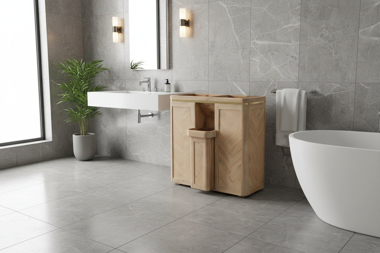 Double Laundry in Solid Hardwood