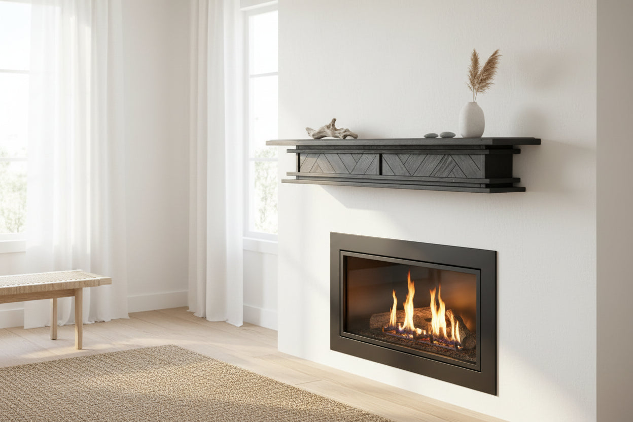Floating Fire Mantels