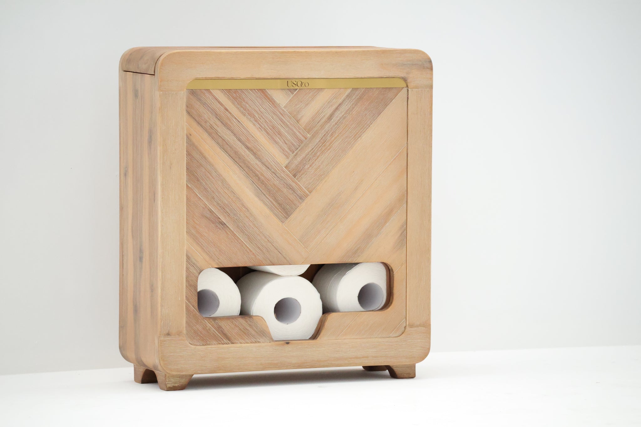 12 Toilet Roll Organiser | Natural