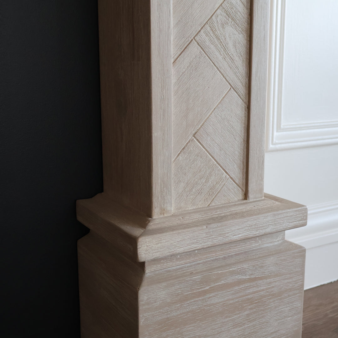 1.7m Full Fire Mantel Surround | Solid Hardwood