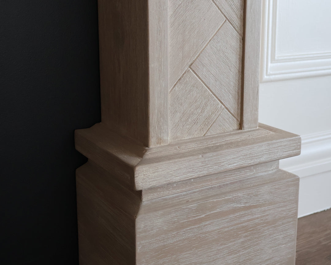 1.5m Full Fire Mantel Surround | Solid Hardwood