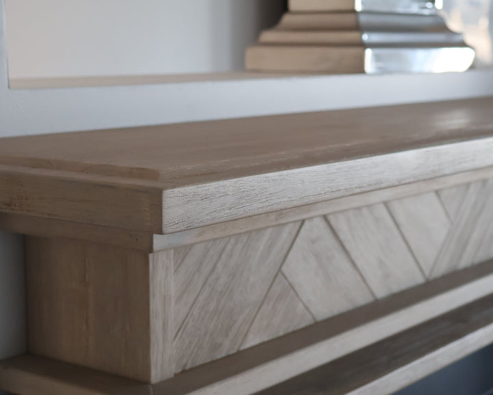 1.5m Full Fire Mantel Surround | Solid Hardwood