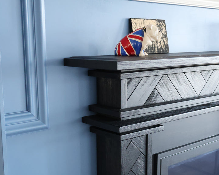 1.5m Full Fire Mantel Surround | Solid Hardwood