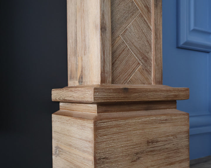 1.5m Full Fire Mantel Surround | Solid Hardwood