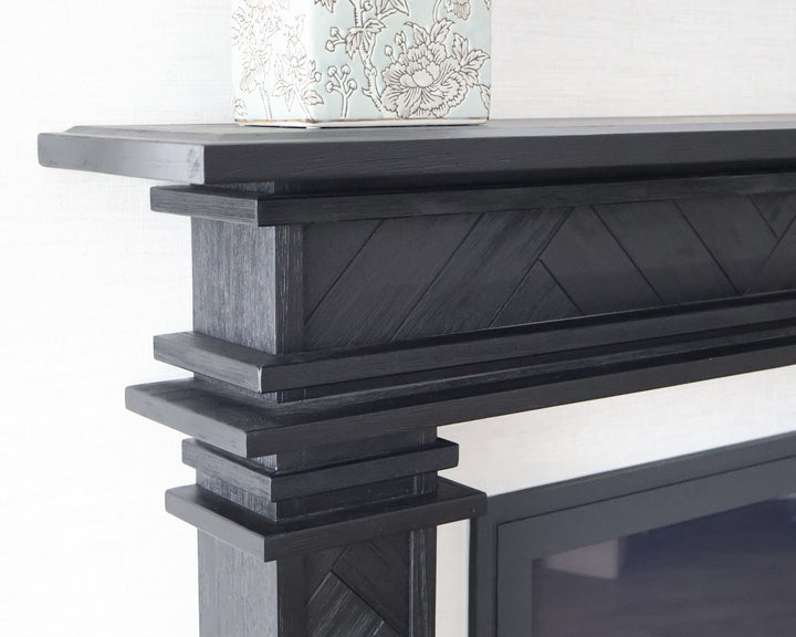 1.7m Full Fire Mantel Surround | Solid Hardwood