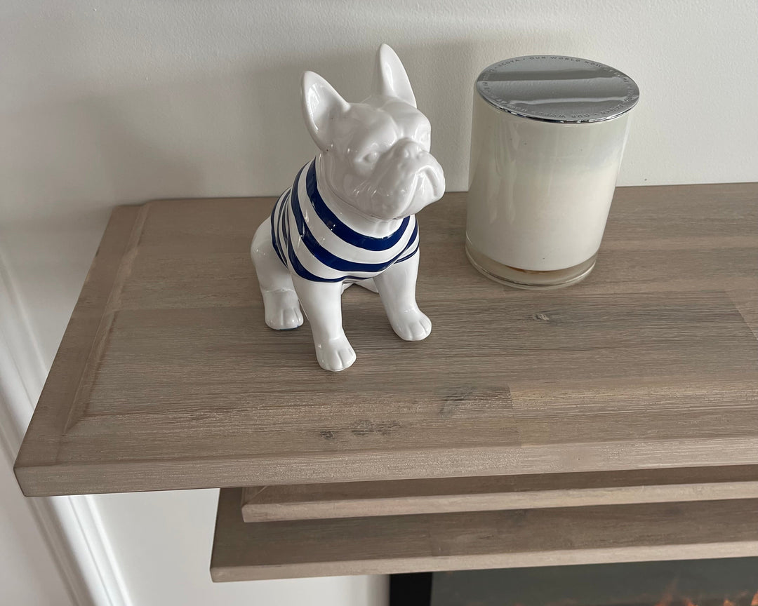 1.7m Floating Fire Mantel | Solid Hardwood