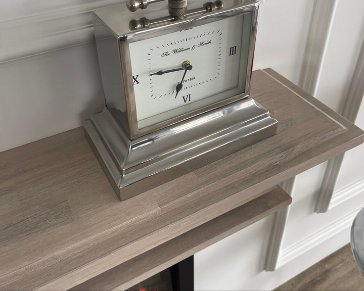 1.7m Floating Fire Mantel | Solid Hardwood