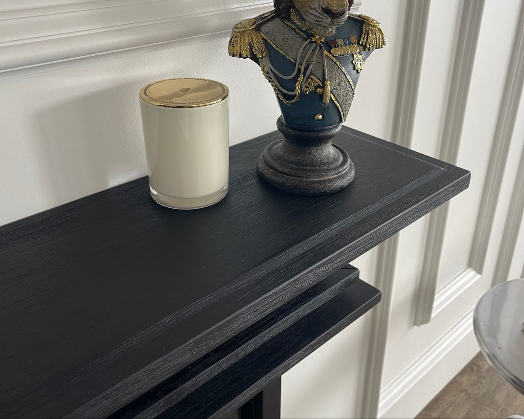 1.5m Floating Fire Mantel | Solid Hardwood