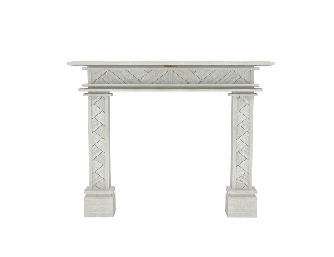 1.5m Encadrement Chevron - Genuine Acacia | Fireplace Mantel