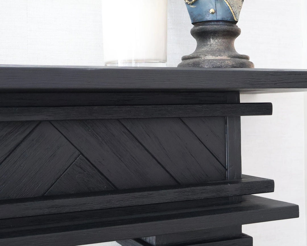 1.7m Full Fire Mantel Surround | Solid Hardwood