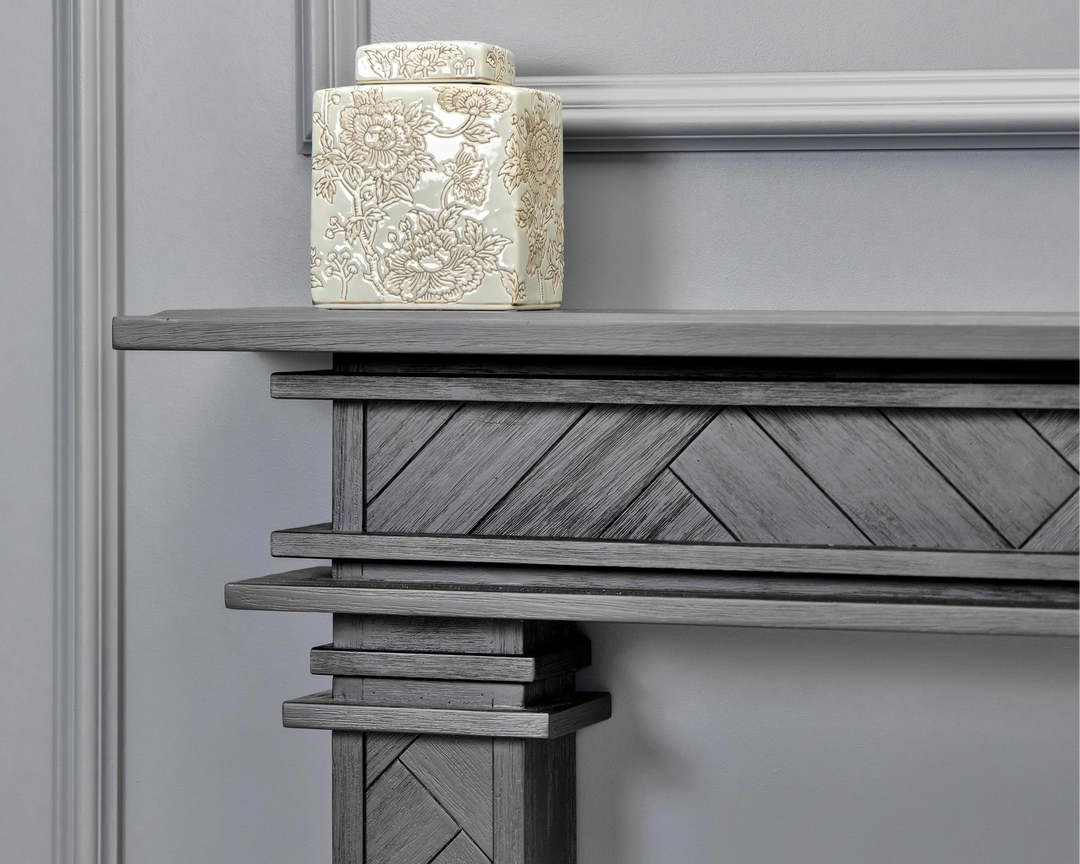 1.7m Full Fire Mantel Surround | Solid Hardwood