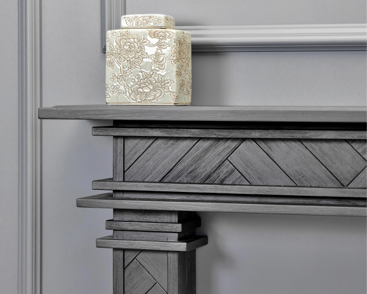 1.7m Full Fire Mantel Surround | Solid Hardwood