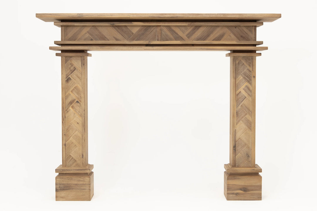 1.5m Full Fire Mantel Surround | Solid Hardwood
