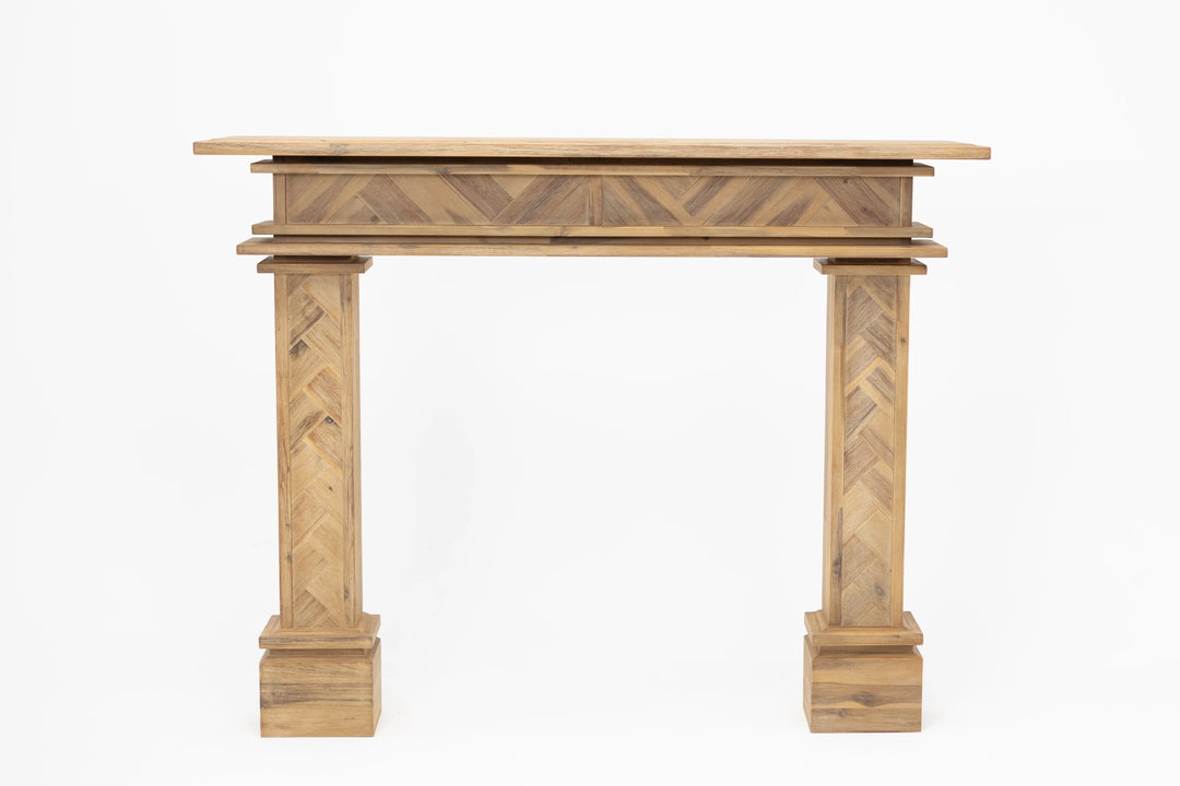 1.5m Full Fire Mantel Surround | Solid Hardwood