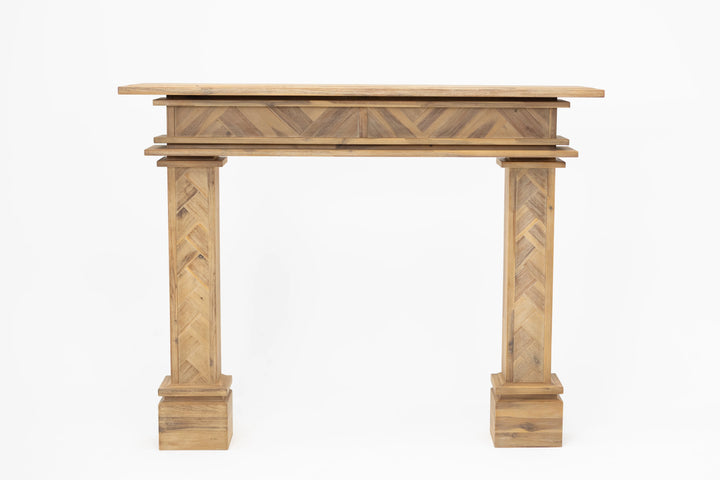 1.5m Full Fire Mantel Surround | Solid Hardwood