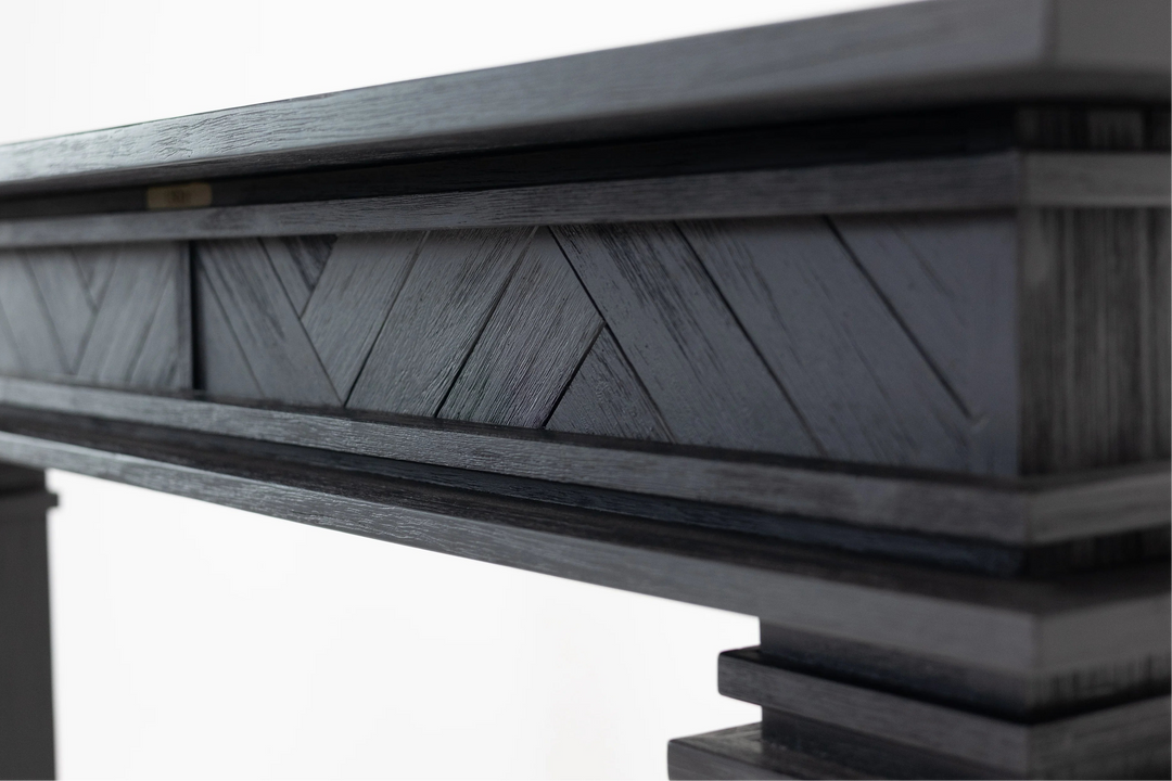 1.5m Full Fire Mantel Surround | Solid Hardwood