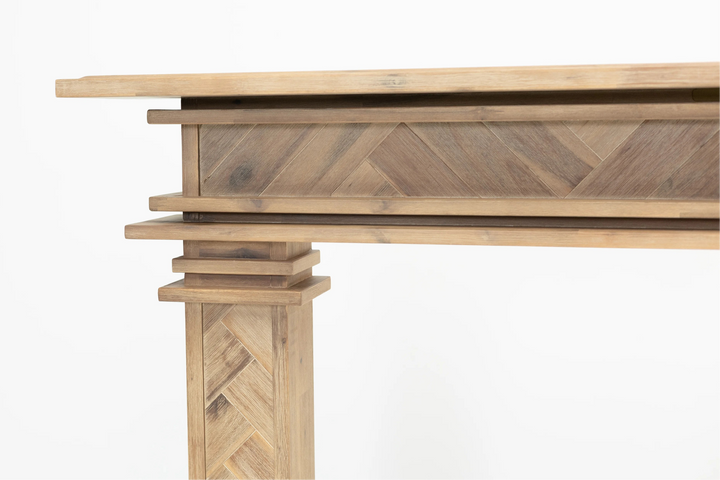 1.7m Full Fire Mantel Surround | Solid Hardwood