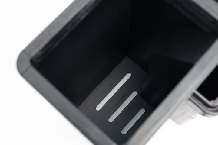 Double Laundry Hamper with Delicates Drawer