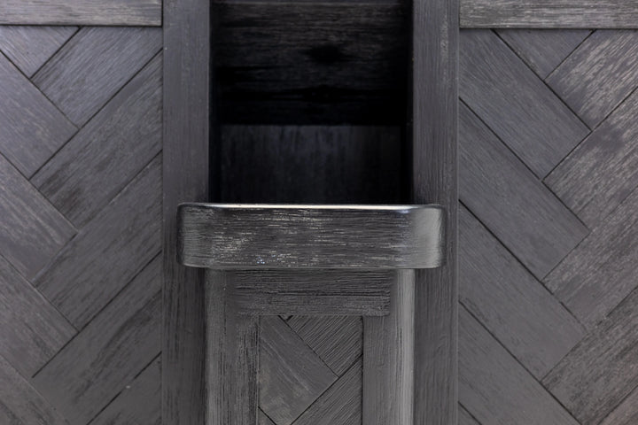 Double Laundry Hamper with Delicates Drawer