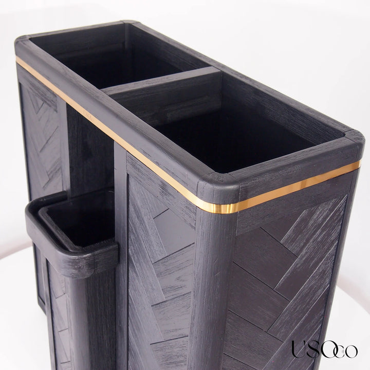 USOco Linge Parfait - Genuine Acacia | Laundry Hamper