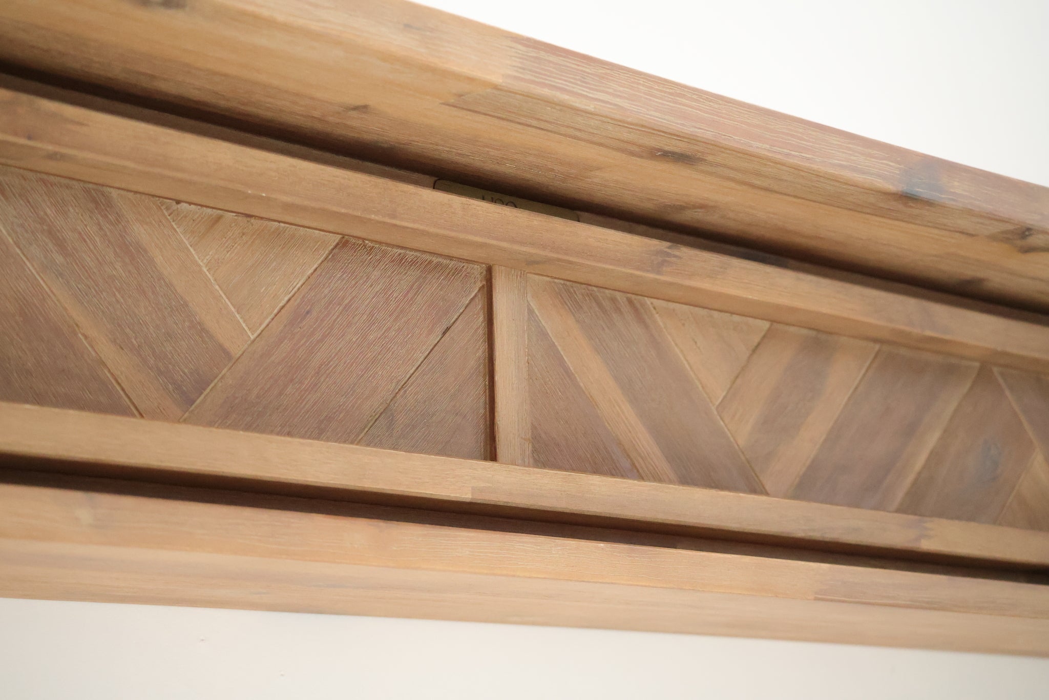 1.5m Floating Fire Mantel | Solid Hardwood | Natural