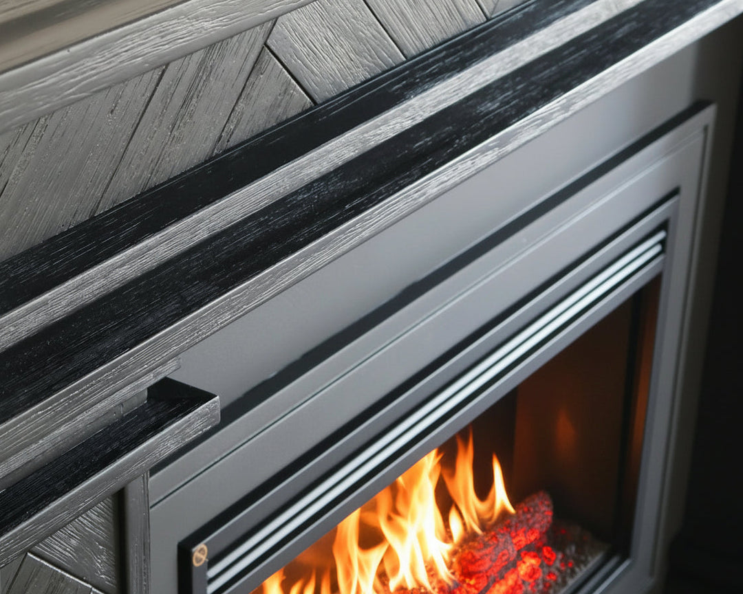 1.5m Full Fire Mantel Surround | Solid Hardwood