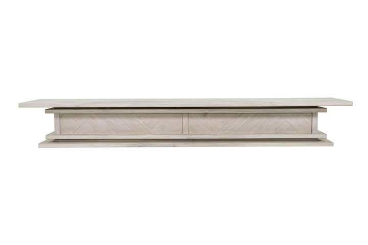 1.7m Floating Fire Mantel | Solid Hardwood